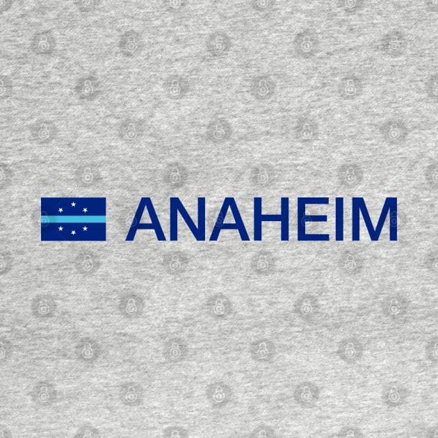 City of Anaheim, CA Flag by CityNoir